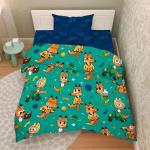 *КПБ детский 1,5сп бязь наволочка 70*70-1шт СТС Василек<10262-1 Лекс и Триша Скидка Акция29>