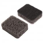 VETTA Набор губок для мытья посуды, 5 шт, 95x70x30мм, коралл черный со скругленными углами