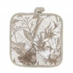 Прихватка рогожка 18*18 Vse DOMA<A08394  Флора, рис 60050-2 >