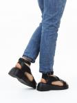 08-XT148-011 BLACK Босоножки женские (натуральная кожа)