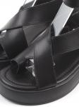 08-XT148-011 BLACK Босоножки женские (натуральная кожа)