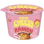 Лапша быстрого приготовления "Чиз Рамен"со вкусом чили сыра чеддер (CHEESY RAMEN SPICY) 110гр/6 шт