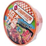 Макаронные изделия, широкая лапша быстрого приготовления Tian xiao hua с острым маслом, вкус кунжутн