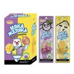 Десерт желейный аромат."Мяка Желяка"со вкус.солн.виногр.и манго ZVN ТМ (ЦЕНА ЗА 1ШТ) 40гр*20шт*12бл