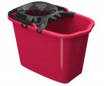 Ведро прямоугольное 15л со сливом и отжимом (МОП)