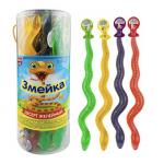 Десерт желейный "Змейка" (ЦЕНА ЗА 1ШТ) 70гр.*24шт.*6банок JEL096
