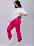 Джоггеры "Мистерия 7" фуксия, футер 3-х нитка начес