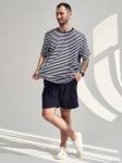 Комплект мужской "Полоса" (шорты)