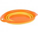 ДУРШЛАГ КРУГЛЫЙ СКЛАДНОЙ ZOOM 2л Оранжевый (20)