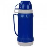 Термос ACQUA 1,8л стеклянная колба, пластик.корпус, 2чашки упак-пакет 8240 Mallony