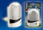 Uniel DTL-310 ночник 0.5W 4LED Селена/White 220V, фотосенсор, пластик, BL