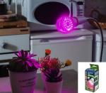 Uniel фито лампа св/д для растений A60 E27 9W 9мкм/с, крас-синий 108x60 IP20 LED-A60-9W/SP/E27/CL