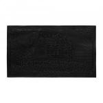 Коврик придверный Добро пожаловать 35*60см, черный, резина 20039 Vortex