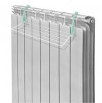 Сушилка на батарею д/белья 2,1м (Д45*Ш34*В18см) металл, БЕЛАЯ, макс.нагрузка=5кг, СБ5-45П/Б Nika