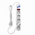 Power Cube (КУБ) Классик сет. удл.-фильтр ПВС 3х0.75 5роз. 3м 10А БЕЛЫЙ (РФ) SPG-B-10-WHITE