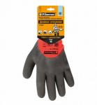 Перчатки "Двойное утепление" акрил с полиэстером, латексное покрытие, в и/у, 10(XL), Fiberon