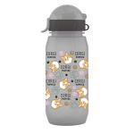 Бутылка для воды и напит. с трубочкой  CORGI PUPPIES 400мл КК0725 WOWBOTTLES
