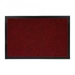 Коврик придверный вл/впит Ребристый 60*90см,красный,h ворса=0,5см,п/э,подложка ПВХ,TRIP,24326/VORTEX