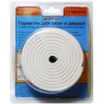 Profitrast Герметик уплотнитель Для окон и дверей 4,5мм, 11м (8*1,38м) бутиловый белый, блистер 350г