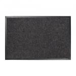 Коврик придверный вл/впит Ребристый 60*90см,серый,h ворса=0,5см,п/э,подложка ПВХ,TRIP,24195/VORTEX