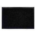 Коврик придверный вл/впит Ребристый 60*90см,черный,h ворса=0,5см,п/э,подложка ПВХ,TRIP,24196/VORTEX