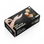 Перчатки виниловые 100шт(50 пар),прозрачные,разм L,коробка,15636/ ADM