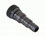 1-2.sale Адаптер с внешней резьбой 3/4" д/шлангов 3/4"-5/8"-1/2" пластик, E1M