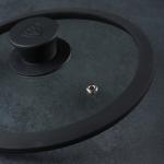 SATOSHI Крышка стекло/силикон с ручкой, 20см