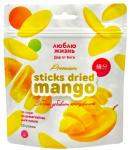 Сушёный манго "STIKS DRIED MANGO" т.м."Люблю Жизнь"