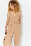 Комбинезон Euro Moda 603 бежевый
