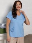 Блуза Время перемен (голубая) Б15478-20М
