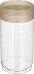 Банка д/сыпучих продуктов Palermo 1л пластик, бесцветный 221116101/02 Homver