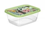 Емкость д/хранения продуктов Asti 0,85л прямоуг Botanica зеленый 222132118/08 Homver