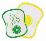 Доска разделочная Irit IRH-011D (набор 2шт/уп) 30*40/23*30см, пластик