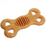 Игрушка - грызак "Счастливый БРО", косточка, 9*4,8см / 34гр