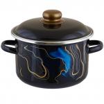 Кастрюля эмал цил "Вечерний мираж" 3,0л ТМ Appetite