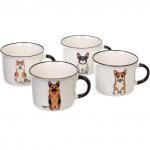 Кружка керамическая 210мл "Собаки", микс рисунков