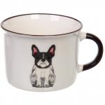 Кружка керамическая 210мл "Собаки", микс рисунков