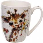 Кружка керамическая 350мл "Пушистые друзья", микс рисунков