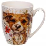 Кружка керамическая 350мл "Пушистые друзья", микс рисунков