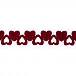 "Annet" лента из фетра ЖФС-01 (JFC-01) 5 шт СК/Распродажа