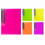 "Expert Complete" PRISMA NEON/Призма неон Папка с металлическим прижимом A4 700 мкм 20 мм эффект 3D 6 шт.