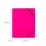 "Expert Complete" PRISMA NEON/Призма неон Папка на резинке A4 600 мкм 35 мм эффект 3D 5 шт.