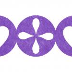 "Annet" лента из фетра ЖФС-01 (JFC-01) 5 шт СК/Распродажа