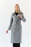Пальто женское демисезонное 25797 (пепельный/ёлочка)
