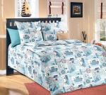 Ткань Кораблики 1