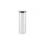 Ёмкость для сыпучих продуктов со стальной крышкой, 1,65 л,  NADOBA, серия SILVANA