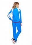 W01362T-IW142 Костюм спортивный женский (голубой/белый)