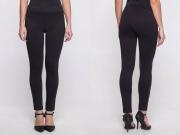 Брюки жен. черный 72%ПЭ/24%Вискоза/4%ПУ