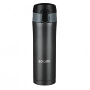 SATOSHI Термос-кружка с крышкой на защелке, 450мл,  SL-047, нерж. сталь